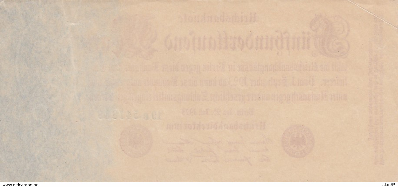 Germany #92, 500 000 Marks 1923 Banknote - 500000 Mark