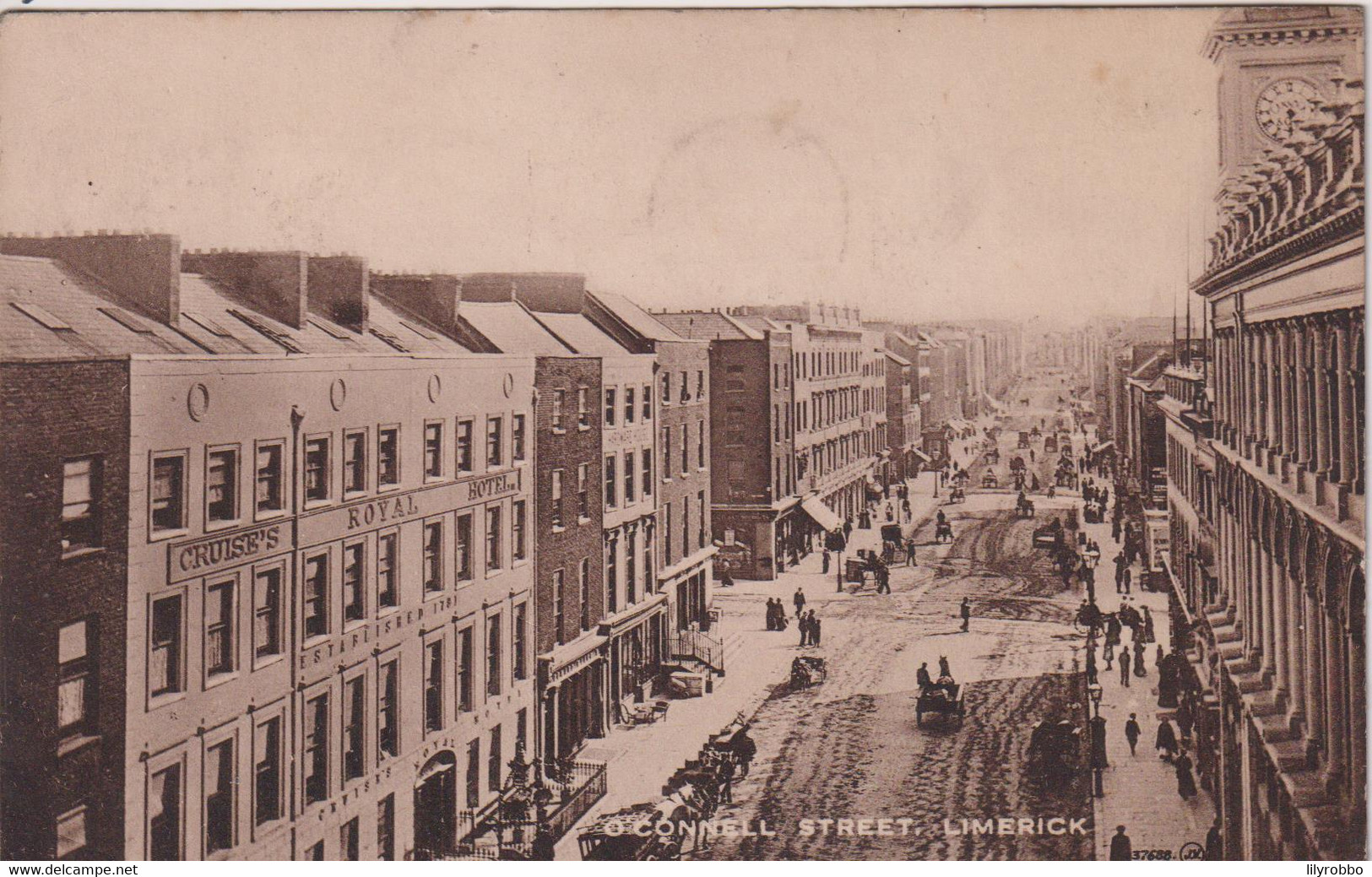 IRELAND - LIMERICK O'Connell Street - VG Street View Etc - Good Stamp & PM 1926 ATHA - Limerick