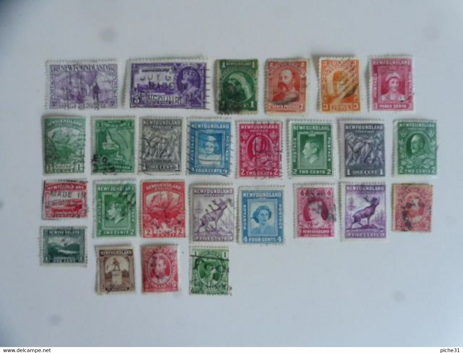 CANADA - NEWFOUNDLAND - SET OF 26 USED - Andere & Zonder Classificatie