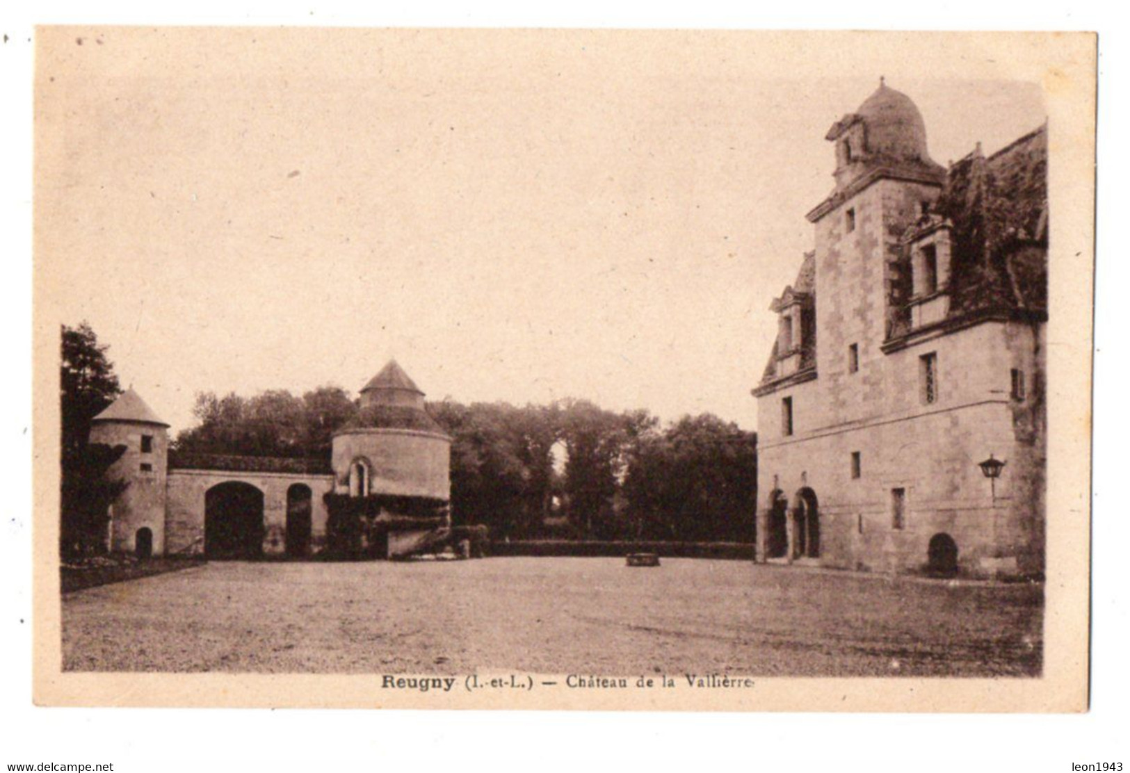 00319-LE-37-Reugny-Château De La Vallièrre - Reugny