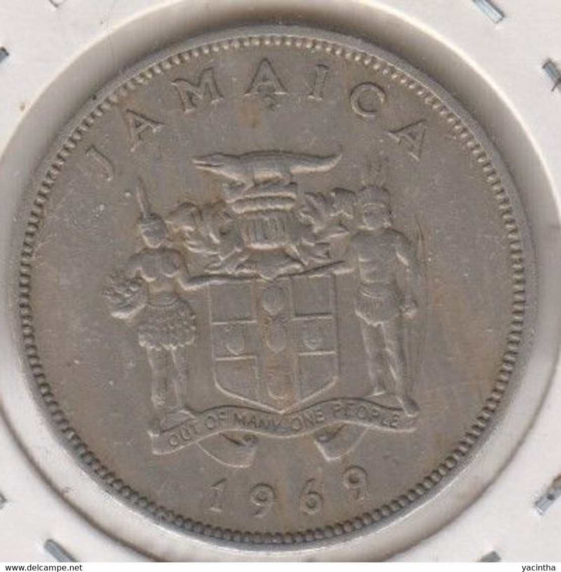 @Y@  Jamaica     25   Cents    1969      (423) - Jamaique