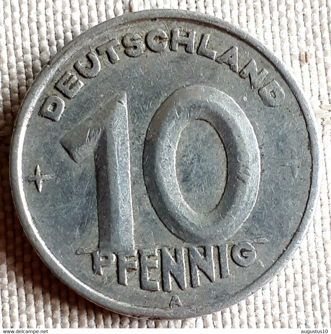 DUITSLAND / /D.D.R.:  10 PFENNIG 1948  A   KM 3 - 10 Pfennig