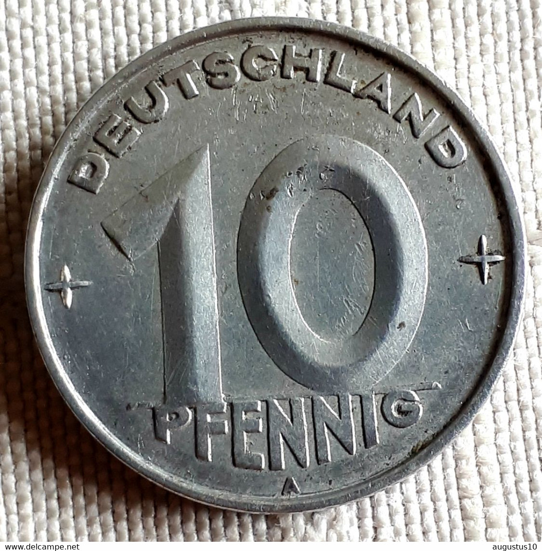 DUITSLAND / /D.D.R.:  10 PFENNIG 1950  A   KM 3 VZGL - 10 Pfennig