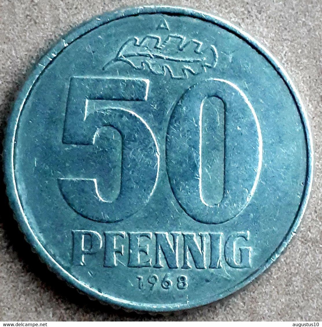 DUITSLAND / /D.D.R.:  50 PFENNIG 1968  A   KM12.2   VZGL - 50 Pfennig