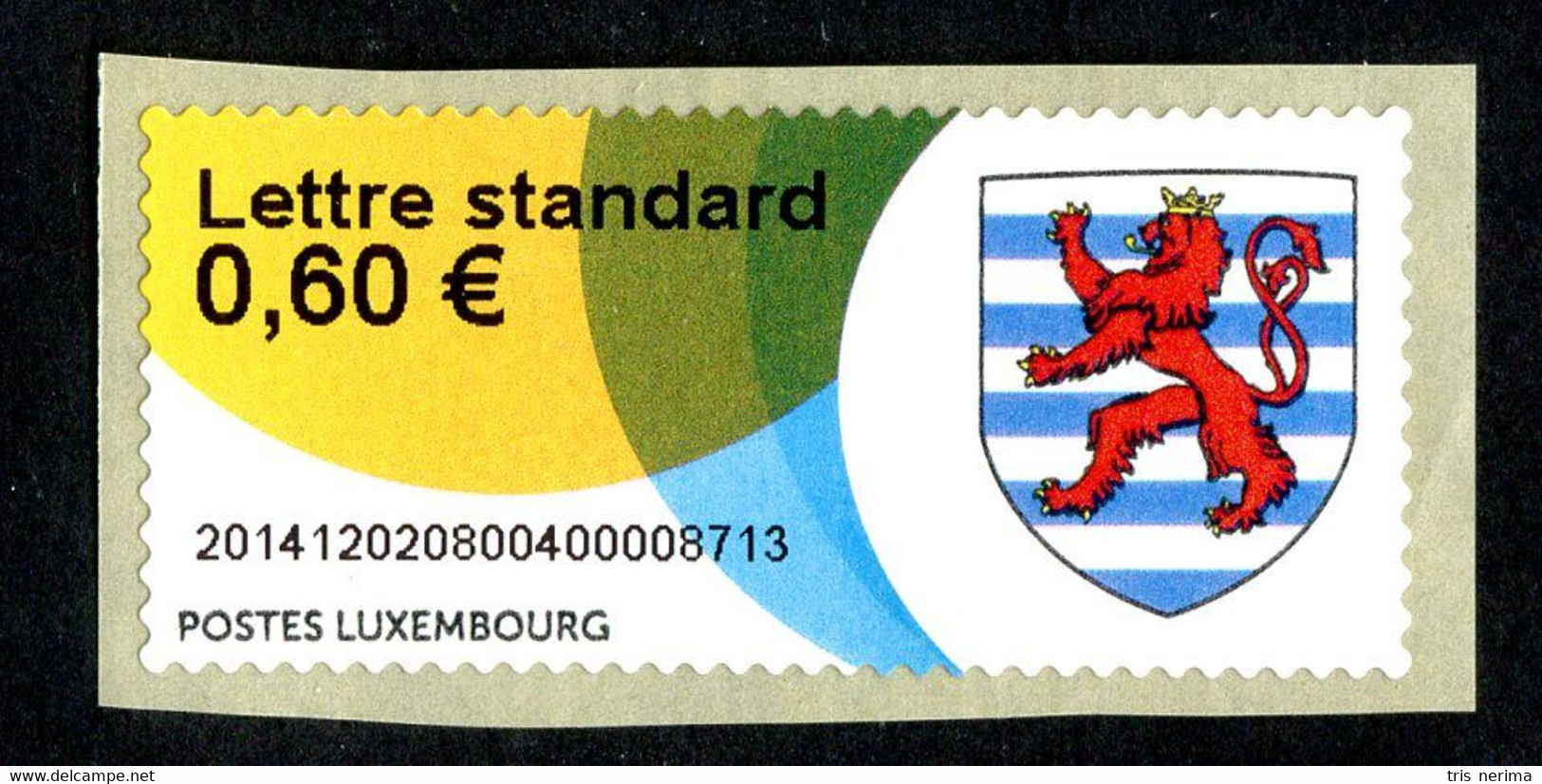 452 Lux 2014 YT.6 Mnh** (Offers Welcome!) - Postage Labels