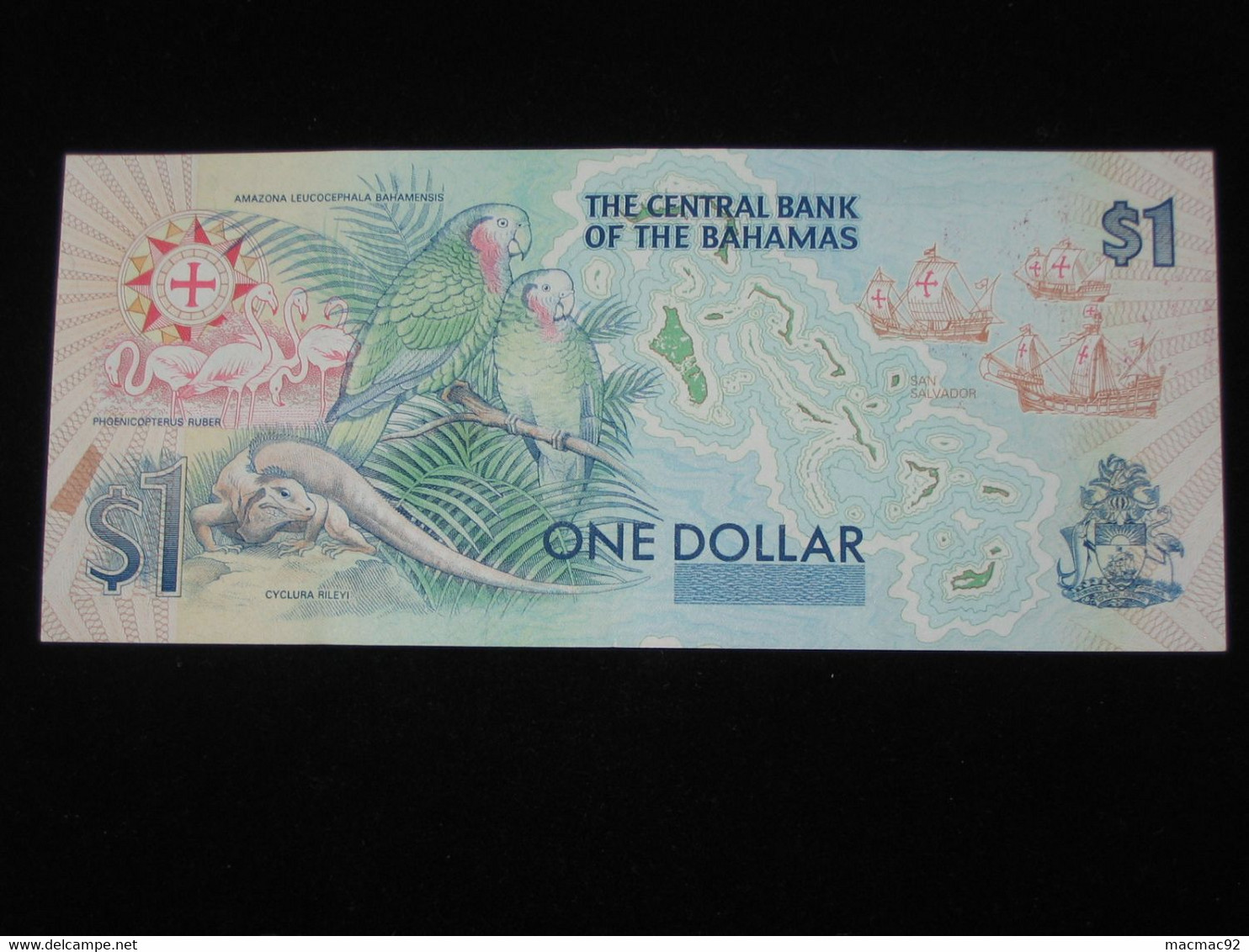 BAHAMAS - 1 One Dollar 1992 - The Central Bank Of The Bahamas  *** EN ACHAT IMMEDIAT **** - Bahamas