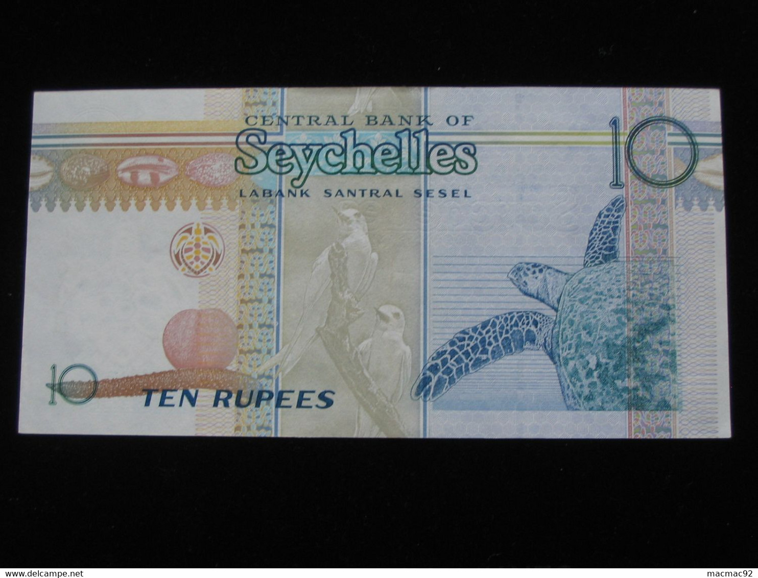 SEYCHELLES - 10 Ten Rupees 2019 *** EN ACHAT IMMEDIAT **** - Seychellen