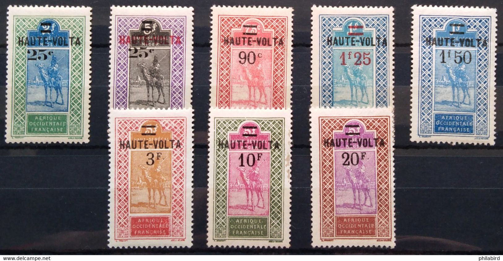 HAUTE-VOLTA                        N° 33/40                    NEUF* - Unused Stamps