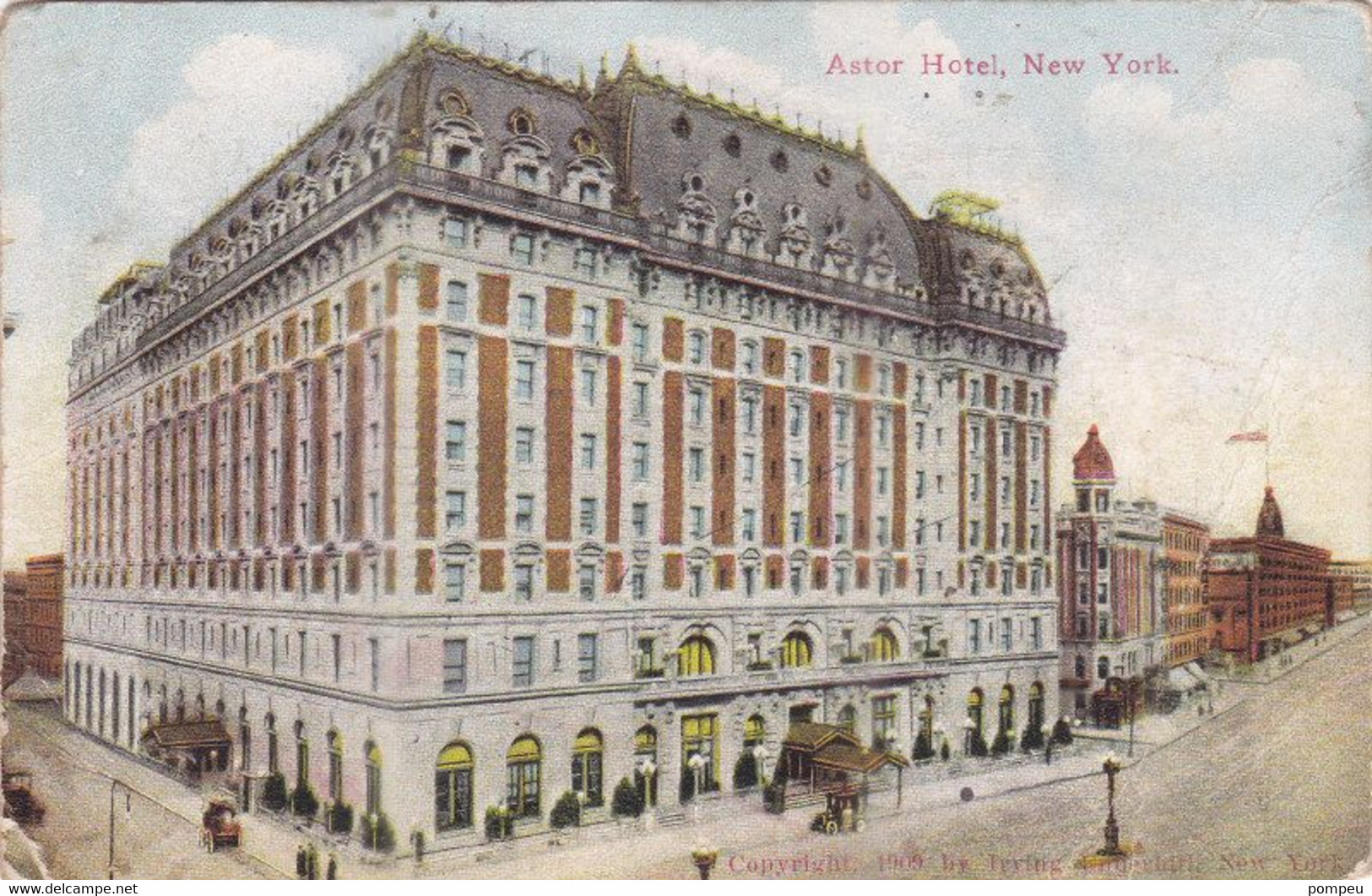 QT - NEW YORK - Astor Hotel - Cafés, Hôtels & Restaurants
