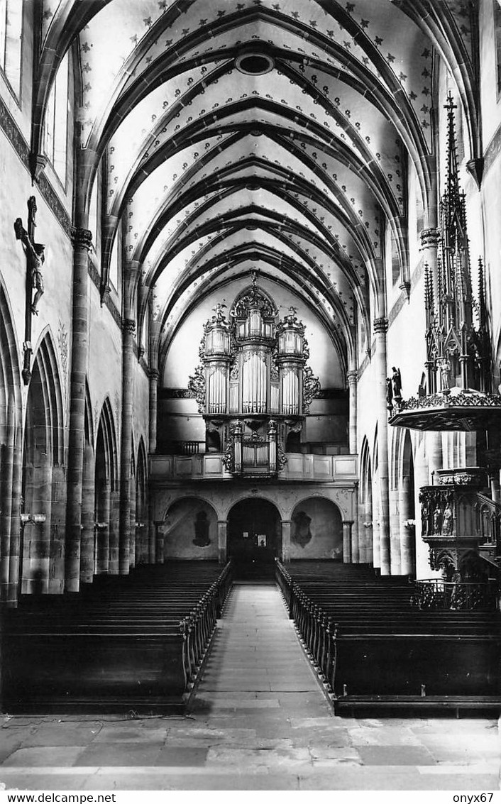 RIBEAUVILLE-68-Haut-Rhin-Intérieur Eglise-ORGUES-ORGUE-ORGEL-ORGAN-INSTRUMENT-MUSIQUE - Ribeauvillé