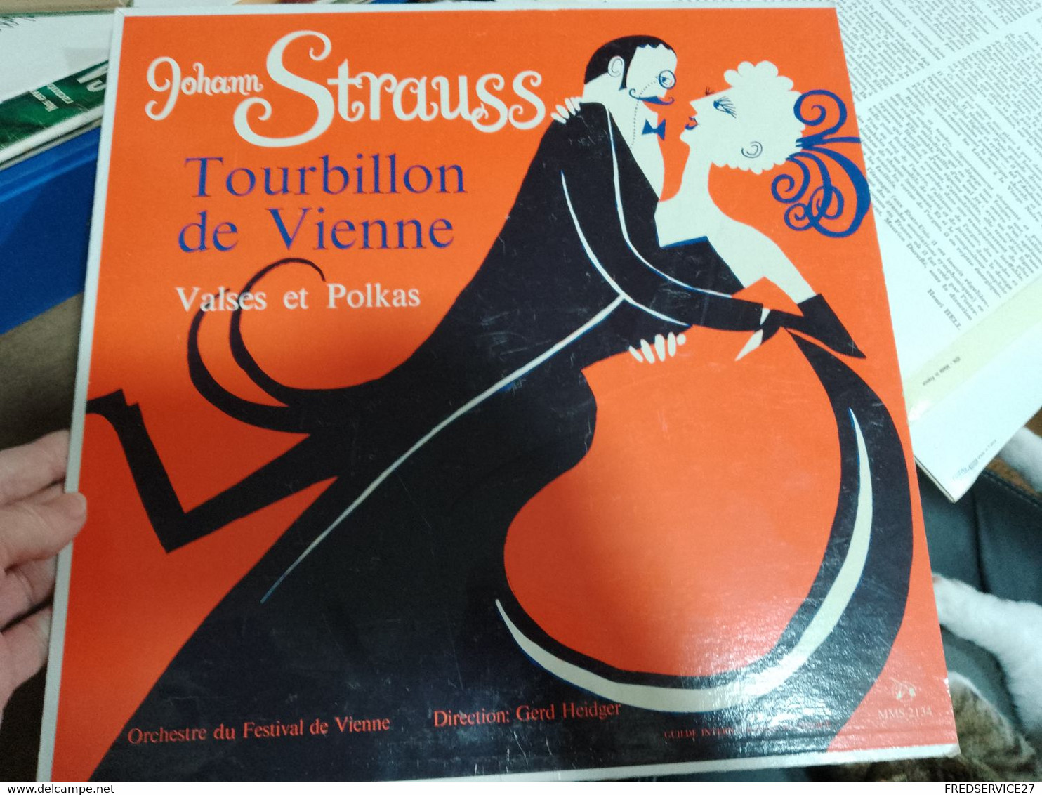 63 //  JOHANN STRAUSS TOURBILLON DE VIENNE VALSES ET POLKAS ORCHESTRE DU FESTIVAL DE VIENNE - Dance, Techno & House