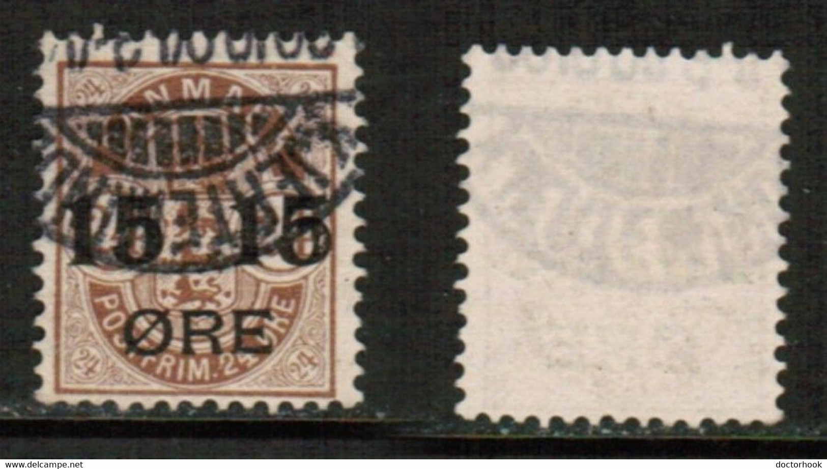DENMARK   Scott # 56 USED (CONDITION AS PER SCAN) (Stamp Scan # 864-3) - Used Stamps