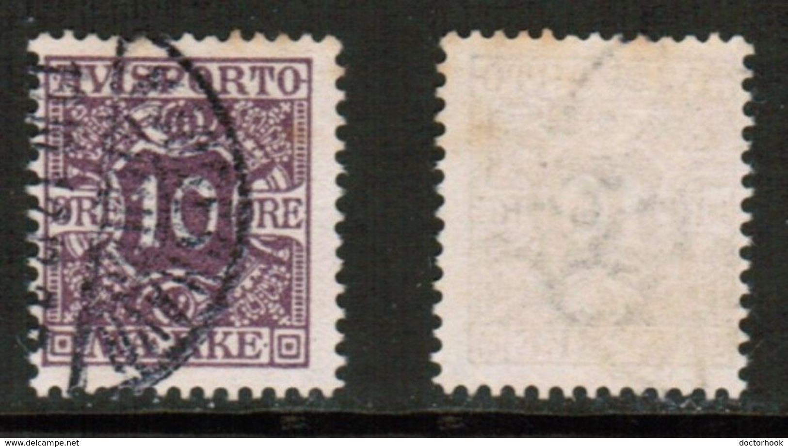 DENMARK   Scott # P 4 USED (CONDITION AS PER SCAN) (Stamp Scan # 864-21) - Used Stamps