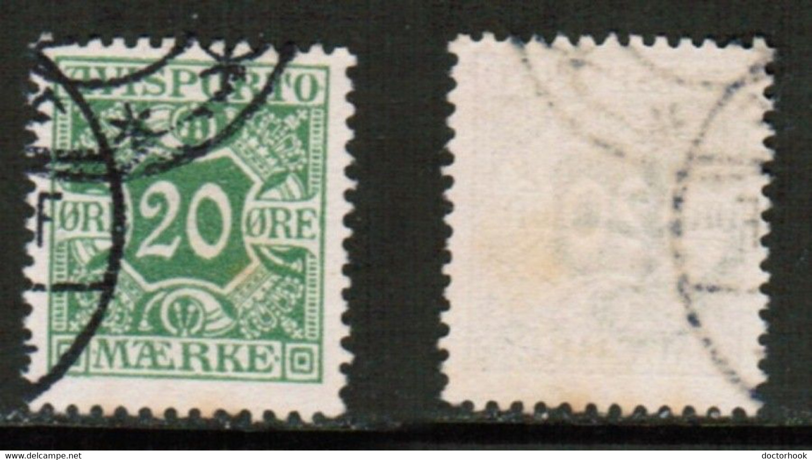 DENMARK   Scott # P 5 USED (CONDITION AS PER SCAN) (Stamp Scan # 864-22) - Used Stamps