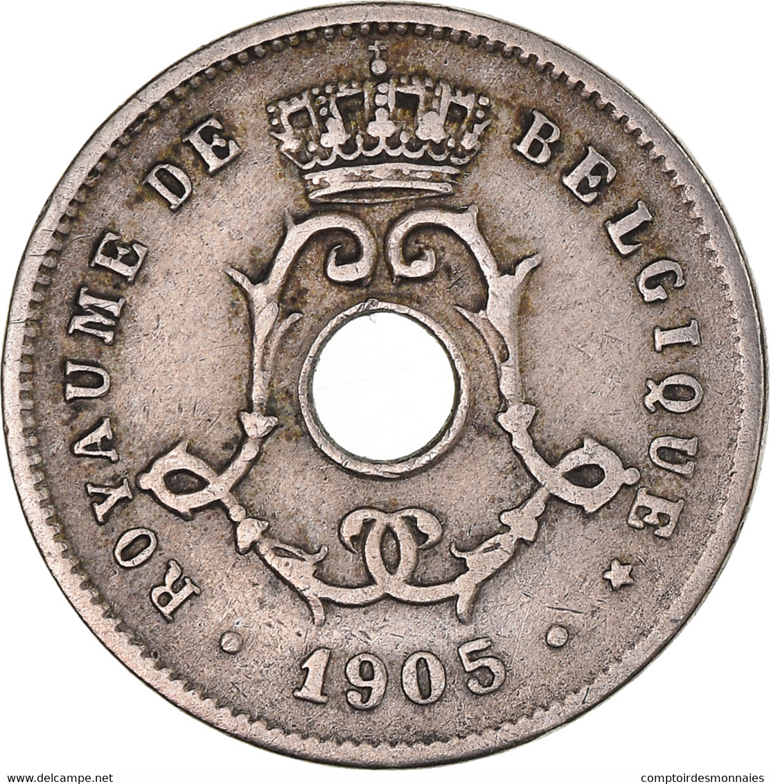 Monnaie, Belgique, 5 Centimes, 1905 - 5 Cents