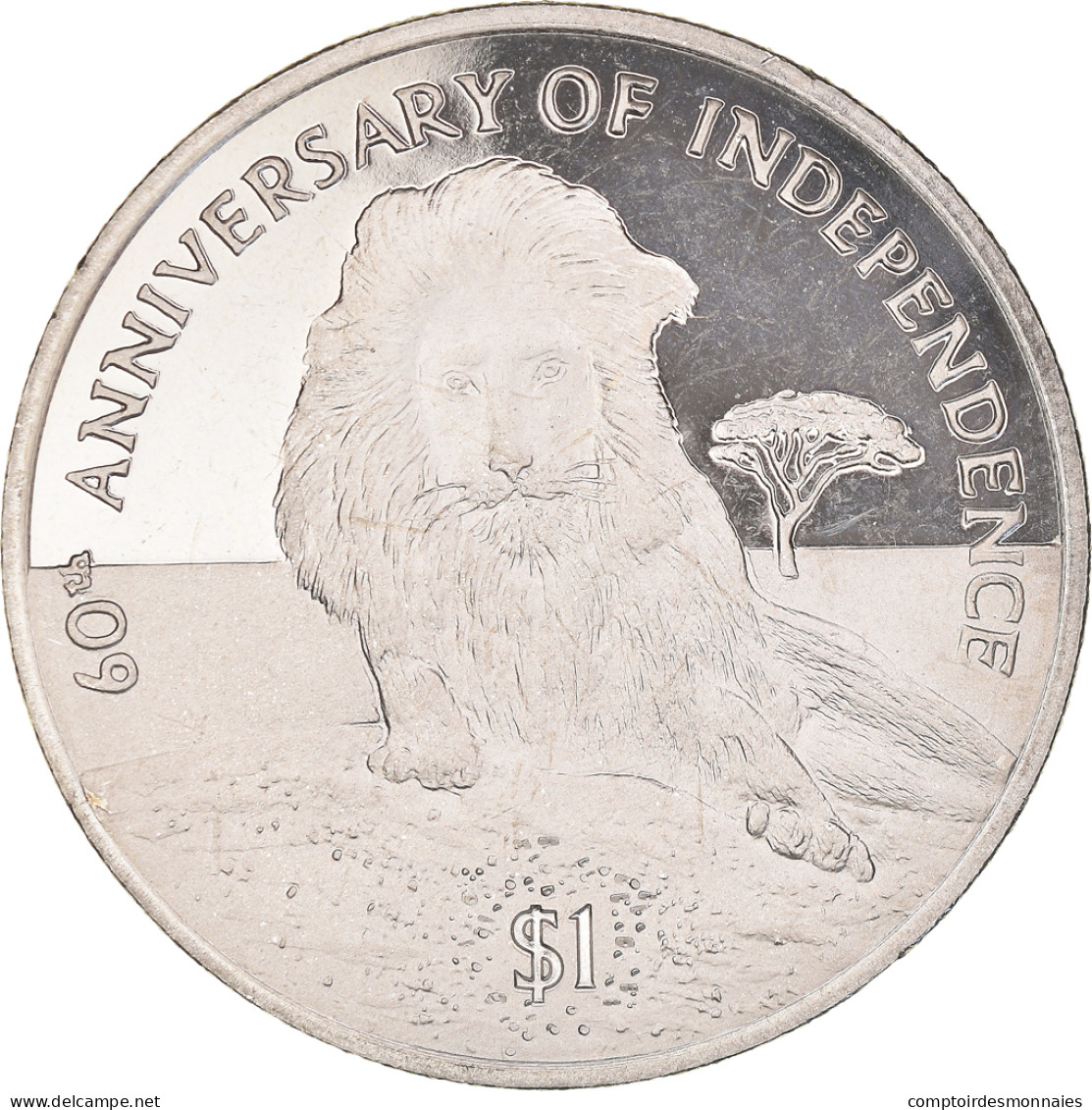 Monnaie, Sierra Leone, Independence, Dollar, 2021, SPL, Cupro-nickel - Sierra Leone