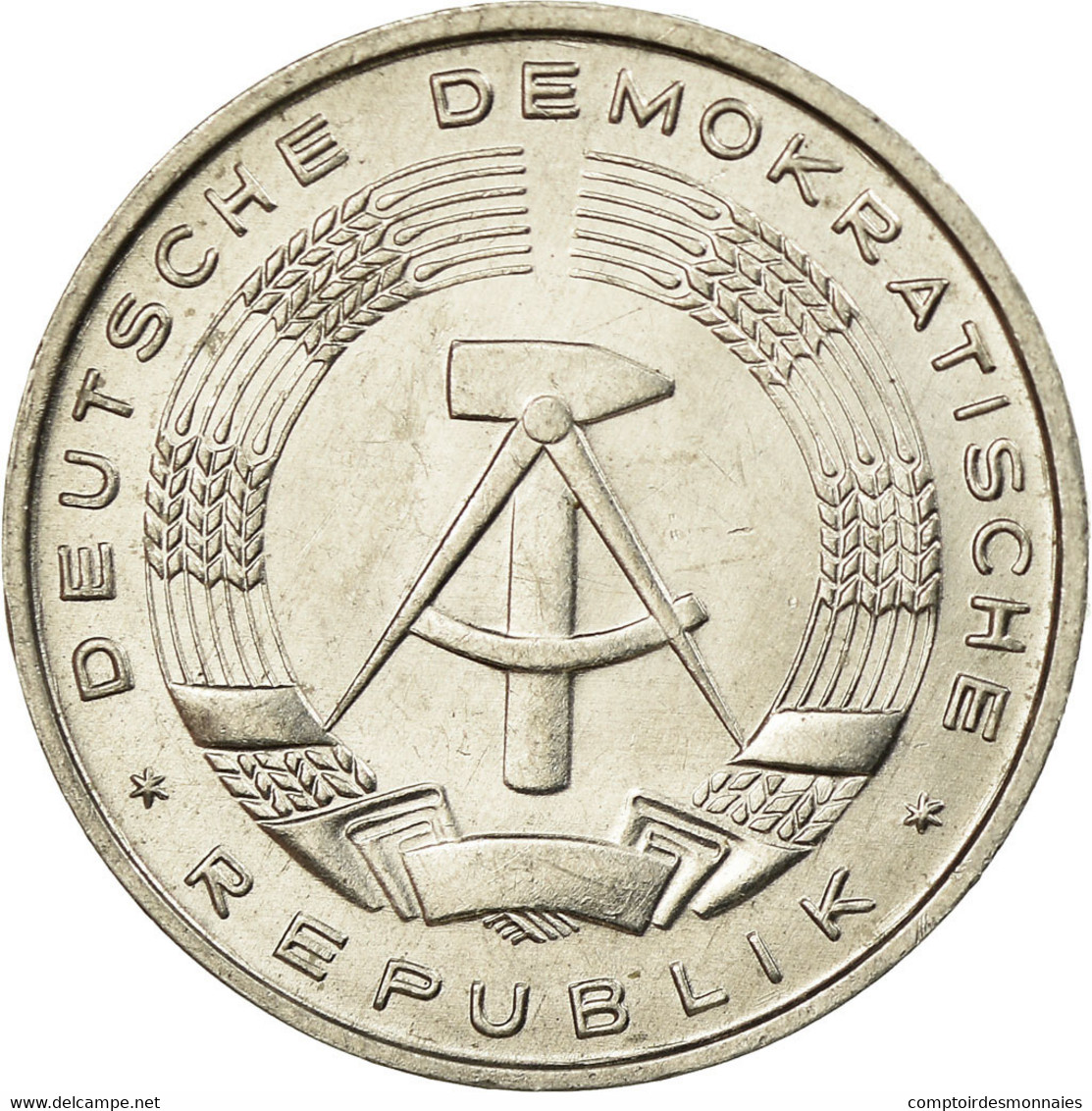 Monnaie, GERMAN-DEMOCRATIC REPUBLIC, 10 Pfennig, 1973, Berlin, TTB, Aluminium - 10 Pfennig