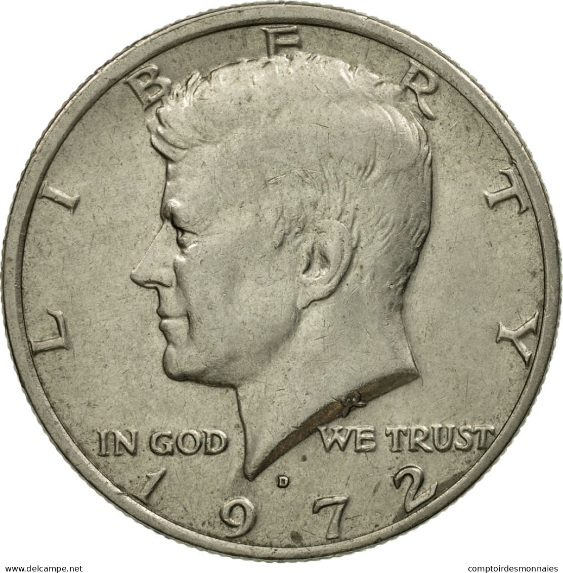 Monnaie, États-Unis, Kennedy Half Dollar, Half Dollar, 1972, U.S. Mint, Denver - 1964-…: Kennedy