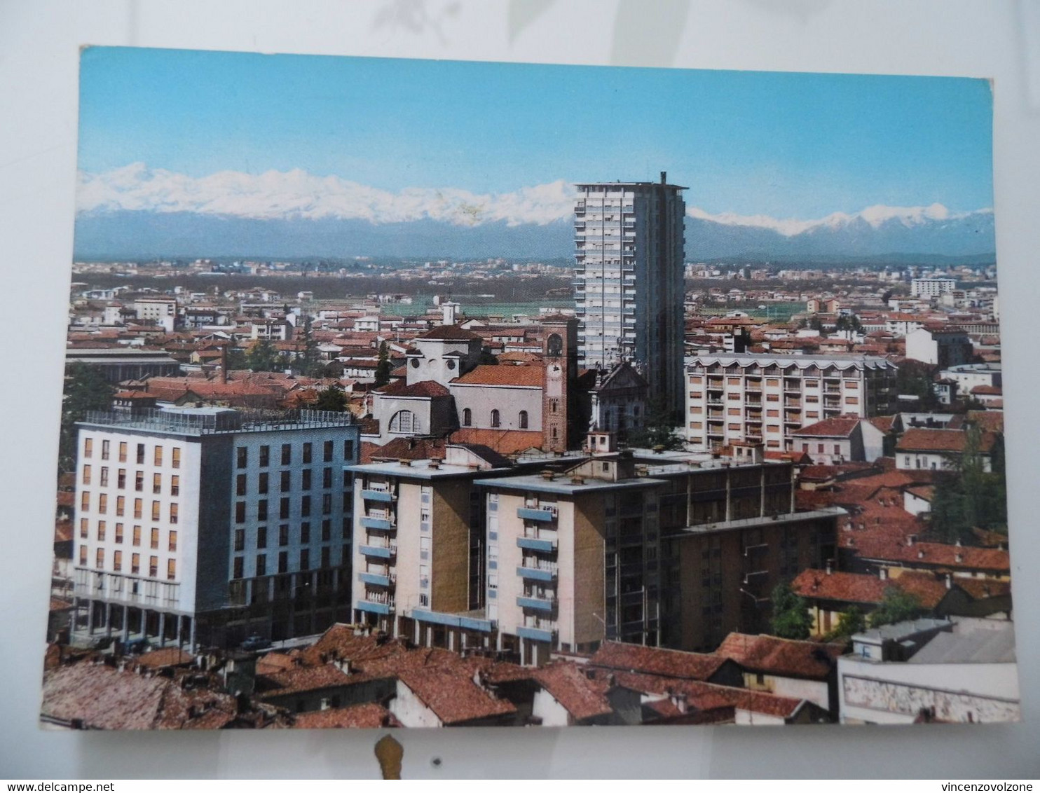 Cartolina Viaggiata "BUSTO ARSIZIO Panorama" 1966 - Busto Arsizio
