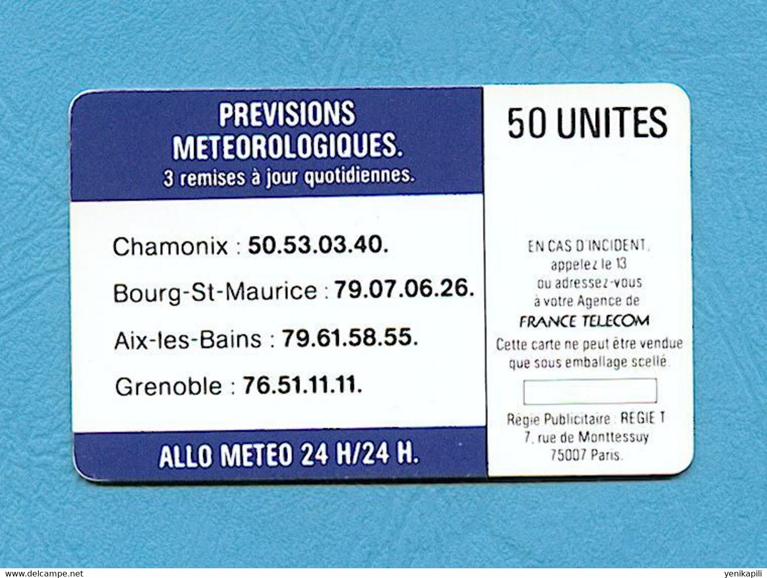 ( 5871 ) - ALLO LE CIEL - 50.U - ( F 25 ) - SO2 - *** TBE *** - Envoi Recommander Inclus Dans Le Prix . - 1988