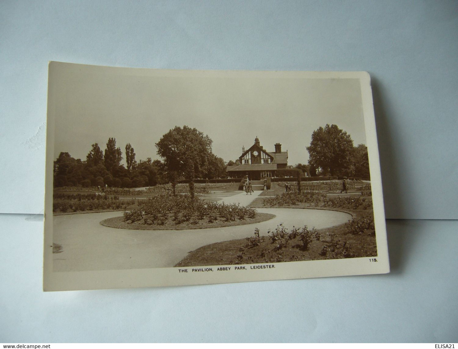 THE PAVILLON ABBEY PARK LEICESTER  ROYAUME UNI ANGLETERRE LEICESTERSHIRE CPA - Leicester