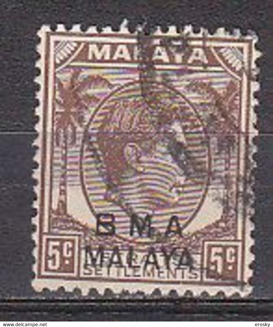 P3579 - BRITISH COLONIES BMA MALAYA Yv N°4 - Malaya (British Military Administration)