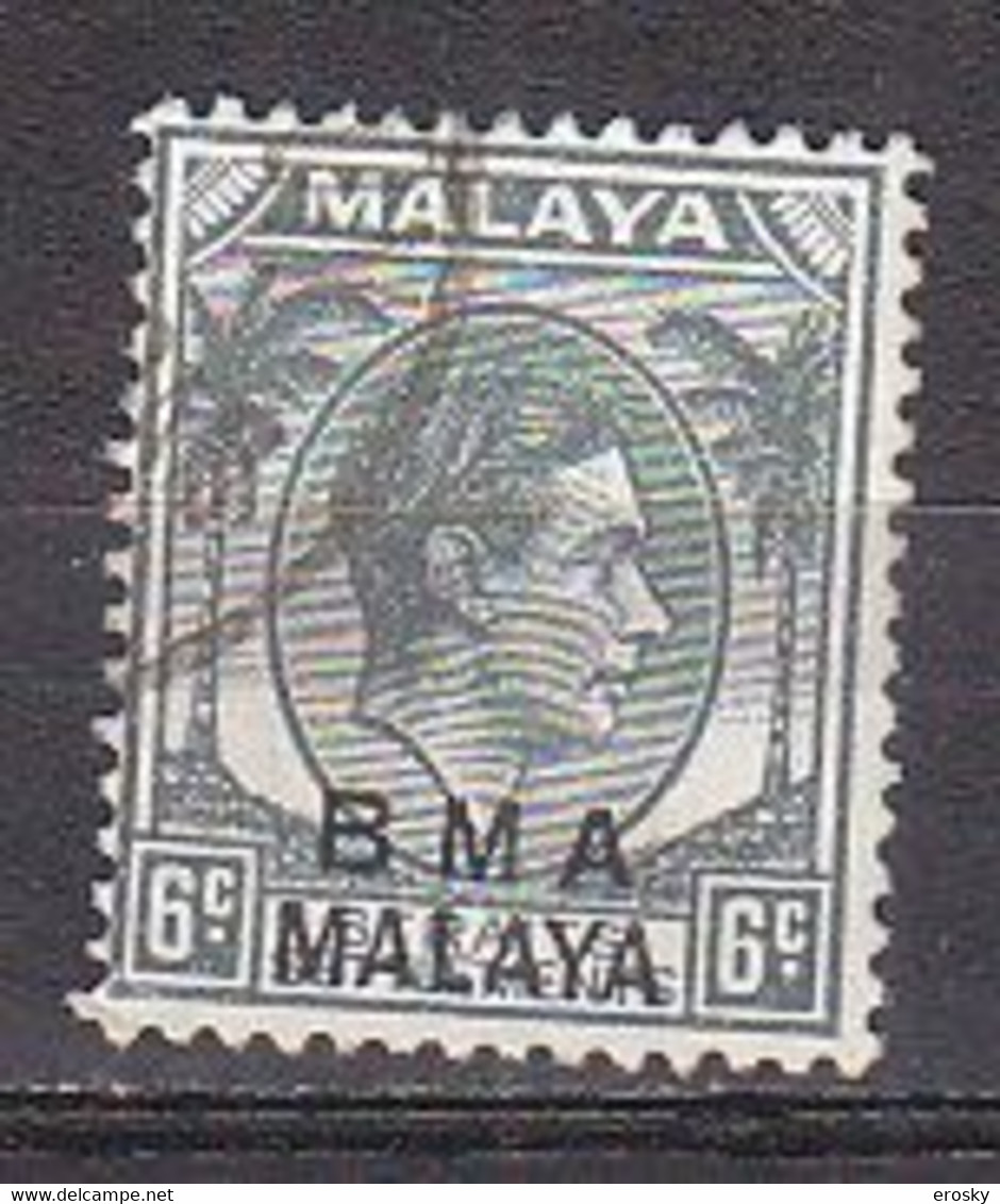 P3580 - BRITISH COLONIES BMA MALAYA Yv N°5 - Malaya (British Military Administration)