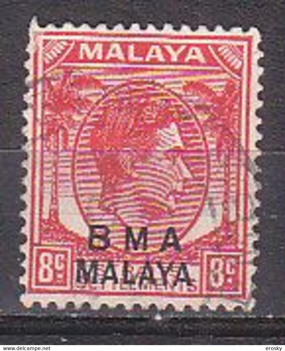 P3581 - BRITISH COLONIES BMA MALAYA Yv N°6 - Malaya (British Military Administration)