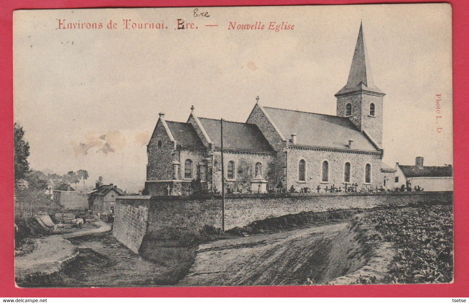 Ere ( Environs De Tournai )- Nouvelle Eglise - 1910 ( Voir Verso ) - Tournai