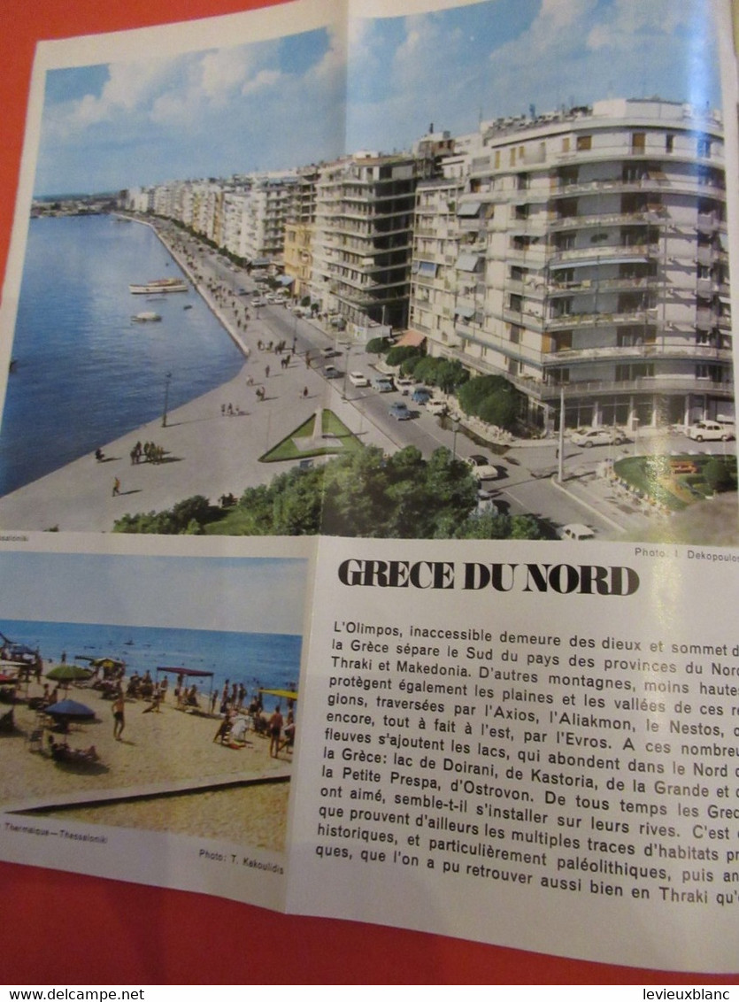 GRECE/ Grece Du Nord -Macédoine -Trace / Thessaloniki/ Illustré, Avec Liste Des Hotels / 1969              PGC474 - Dépliants Touristiques