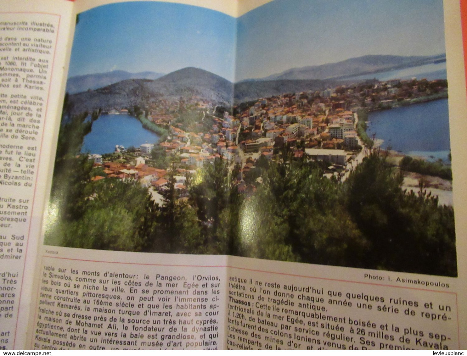 GRECE/ Grece du Nord -Macédoine -Trace / Thessaloniki/ Illustré, avec liste des hotels / 1969              PGC474