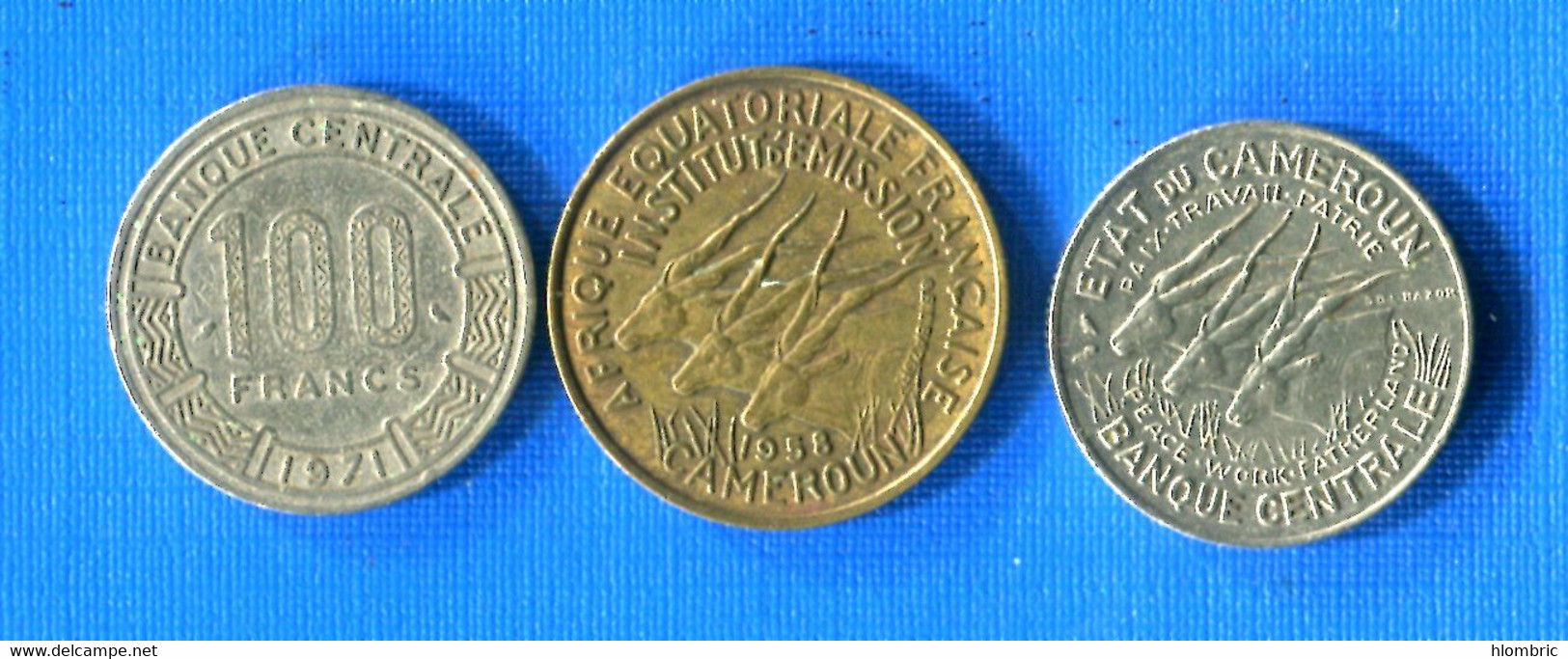 Cameroun  3  Pieces - Kameroen