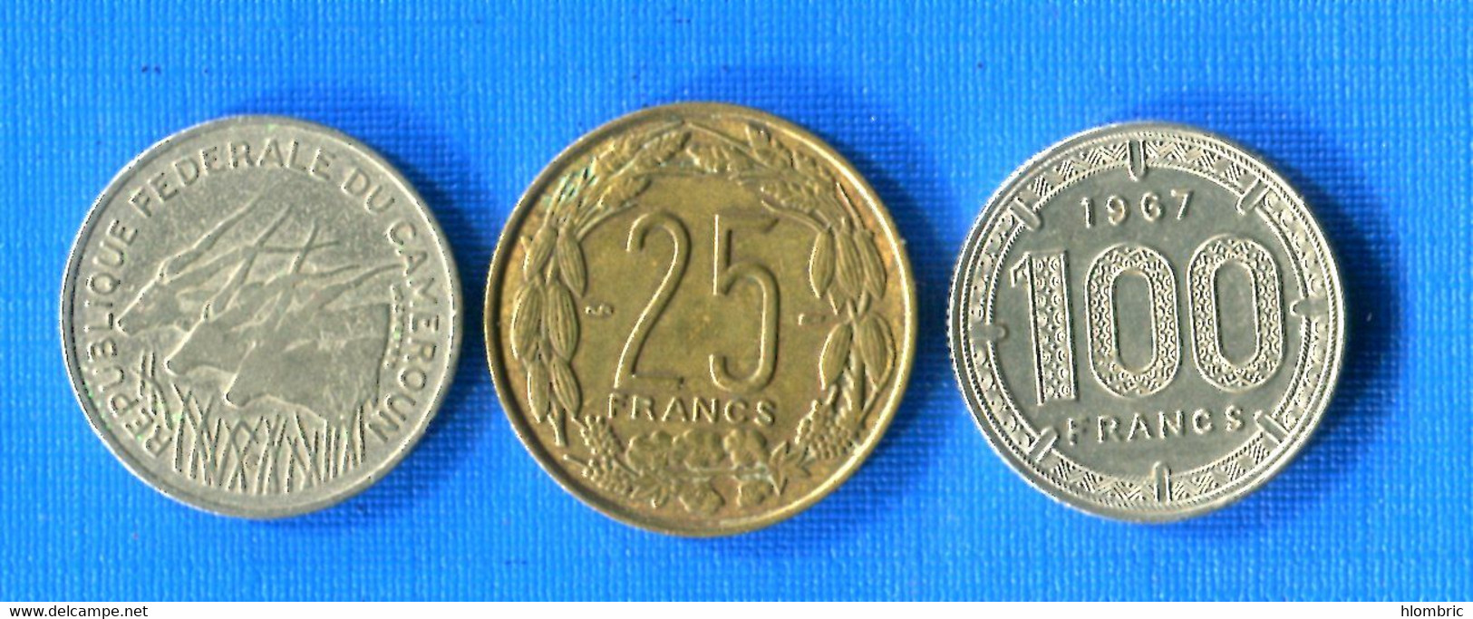 Cameroun  3  Pieces - Cameroon