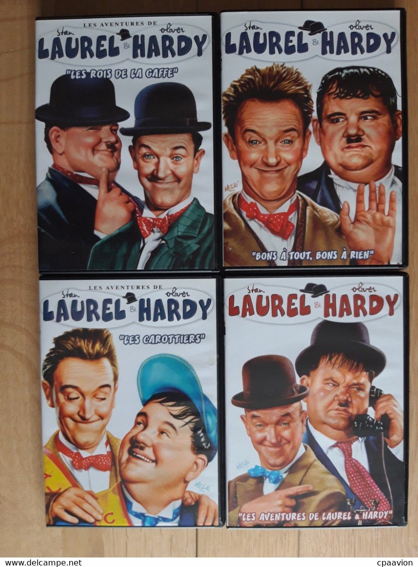 Coffret 4DVD; Les Aventures De Laurel Et Hardy, Les Carotiers, Les Rois De La Gaffe, Bon à Tout Bon à Rien - Children & Family