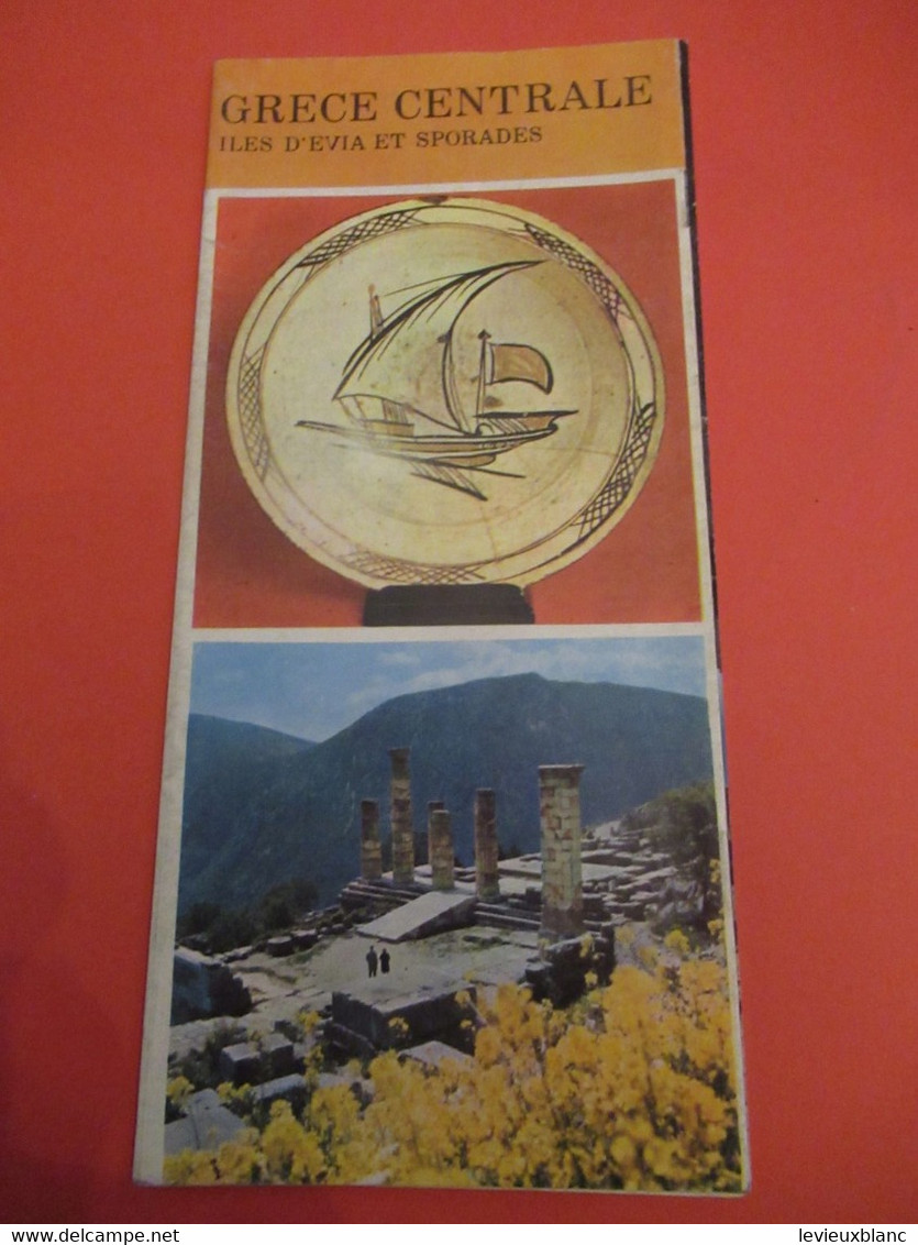 GRECE/ Grèce Centrale/ Iles D'Evia Et Sporades / Illustré, Avec Liste Des Hotels / 1969              PGC475 - Tourism Brochures