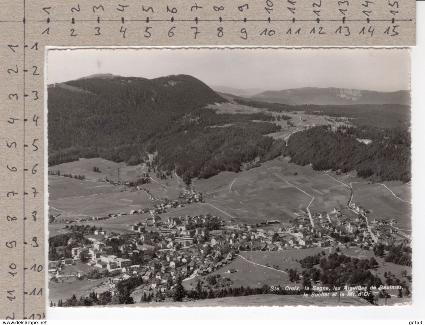 Ste-Croix, La Sagne. Les Aiguilles De Baulmes, Le Suchet Et Le Mont D'Or (1951) District Du Jura-Nord Vaudois - Baulmes