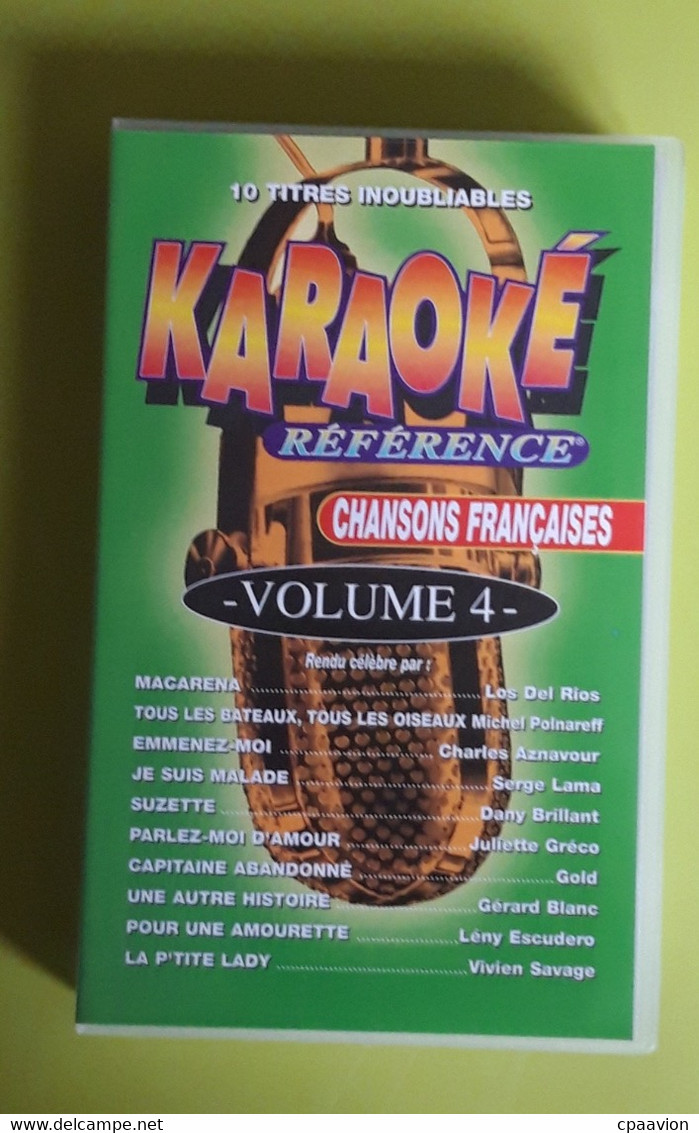 KARAOKE; SUZETTE, JE SUIS MALADE, CAPITAINE ABANDONNE, EMMENEZ MOI, ETC..... - Autres & Non Classés