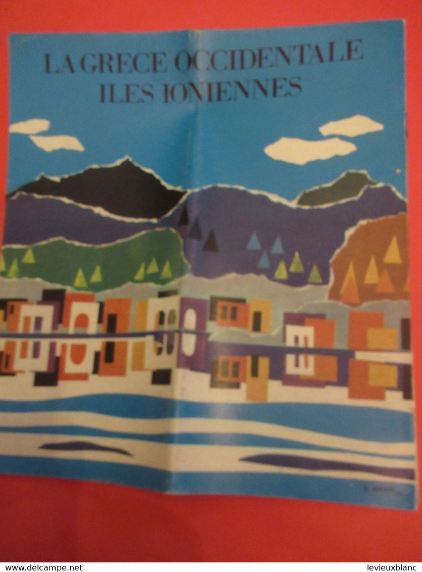 GRECE/La Gréce Occidentale - Iles Ionniennes / Illustré, Avec Liste Des Hôtels / 1969              PGC478 - Dépliants Touristiques