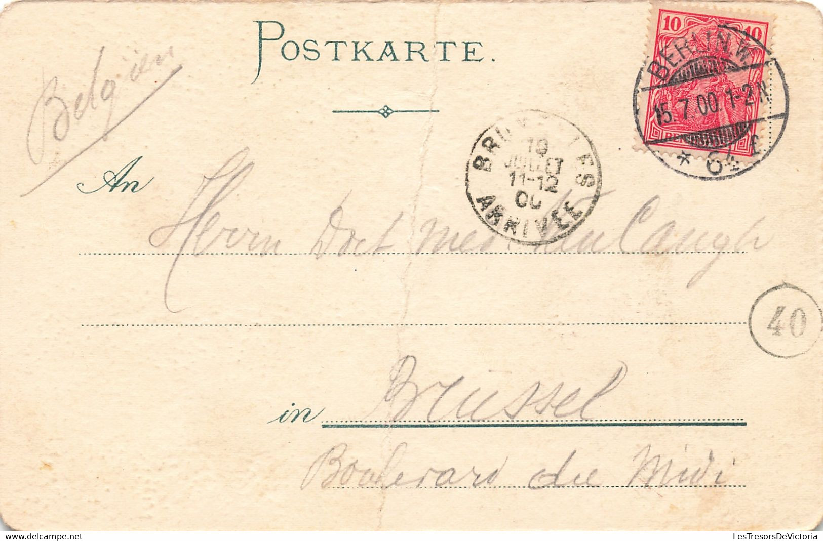 Allemagne - C.V. Verbindungen Zu Berlin - Suevia Und Borusso Saxonia - Franz Sheiner - Carte Postale Ancienne - Otros & Sin Clasificación