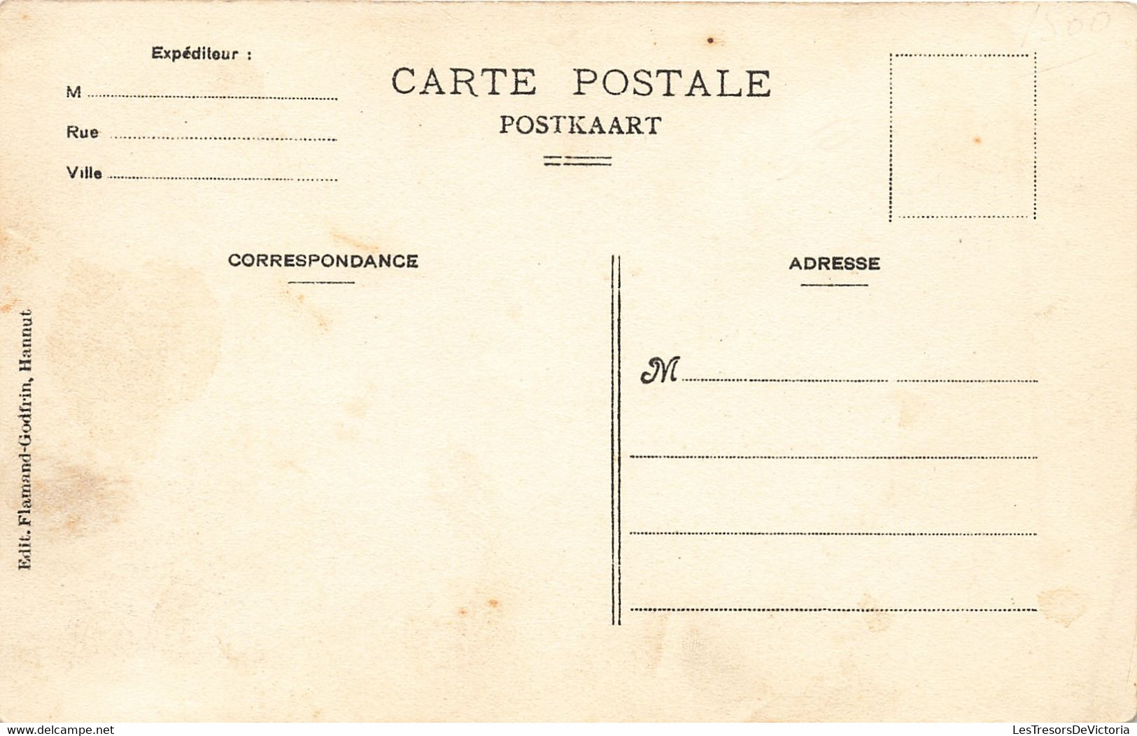 Belgique -  Liège - La Poste - Edit. Flamand Godfrin - Animé - Vélo - Enfant - Carte Postale Ancienne - Hannuit