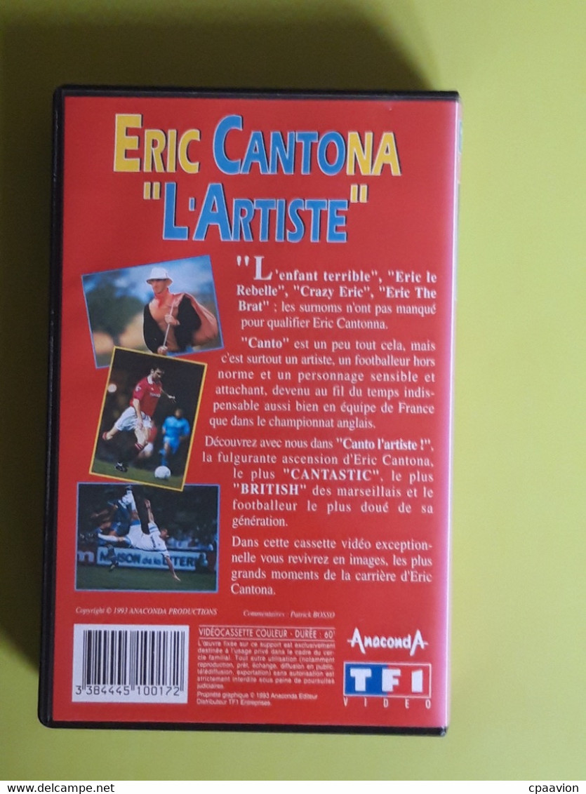 ERIC CANTONA; L'ARTISTE - Deporte