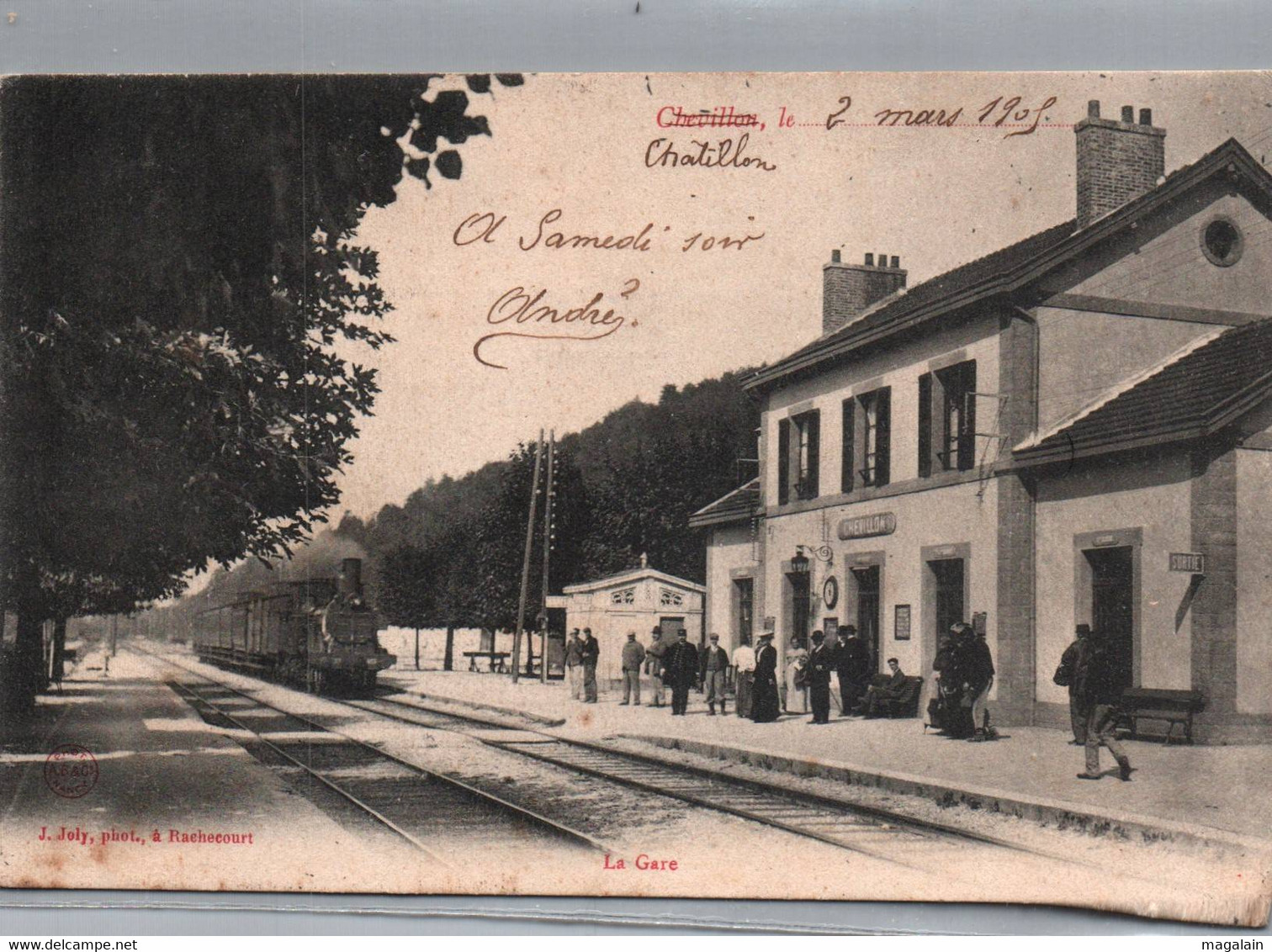 Chevillon ; La Gare - Chevillon