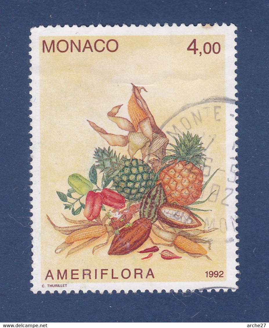 TIMBRE MONACO N° 1830 OBLITERE - Used Stamps