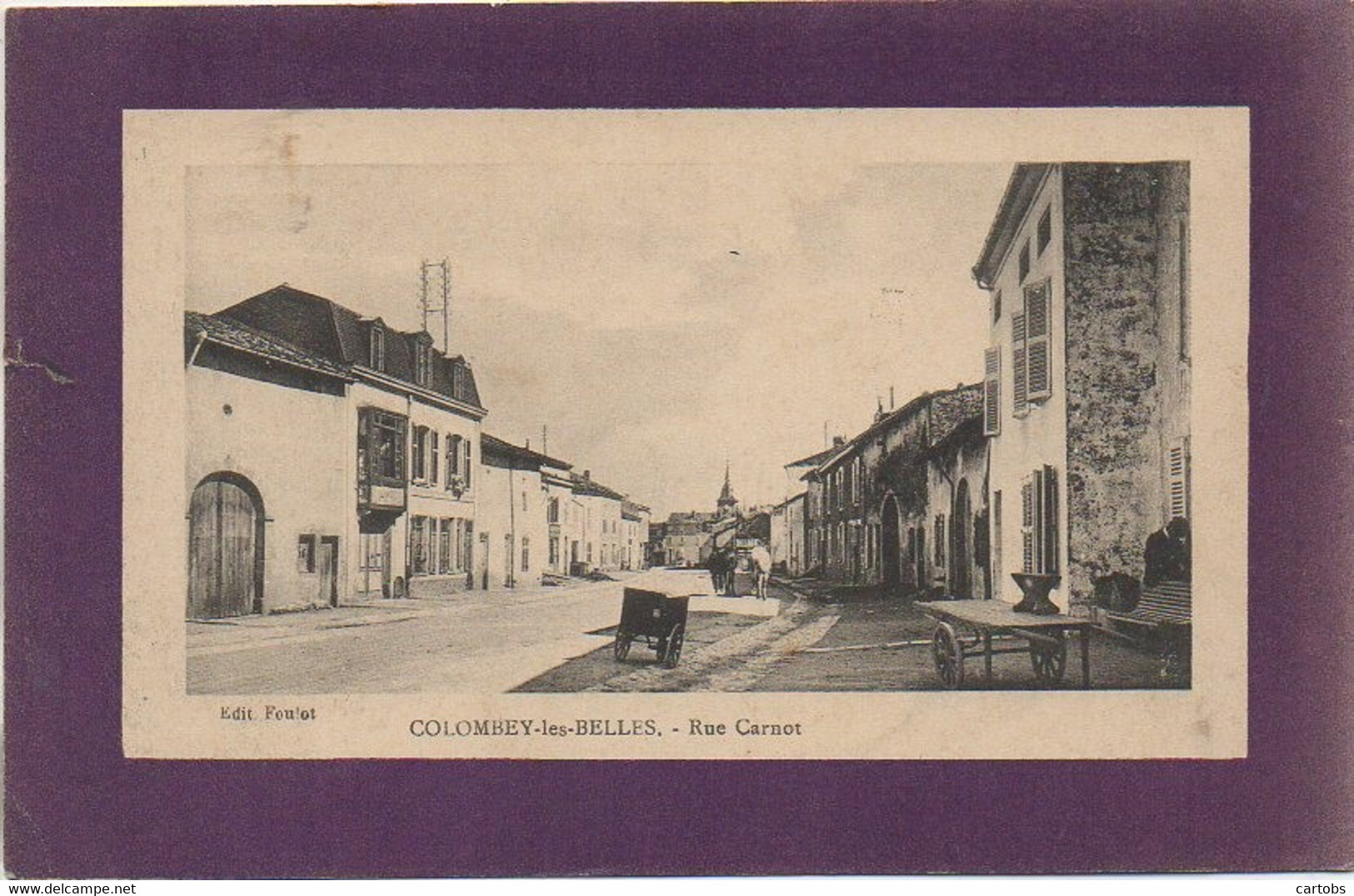 54 COLOMBEY-les-BELLES  Rue Carnot - Colombey Les Belles