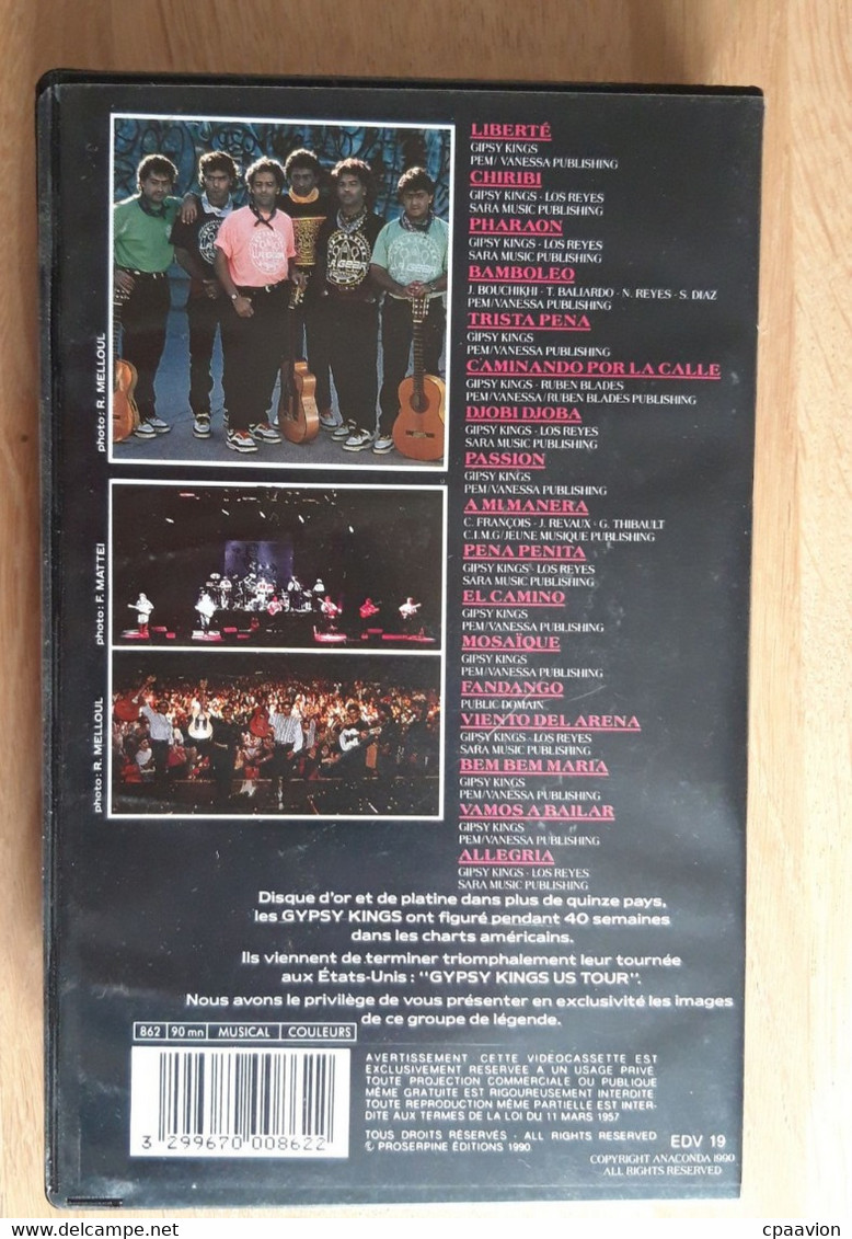 GIPSY KINGS; US TOUR 90 - Konzerte & Musik