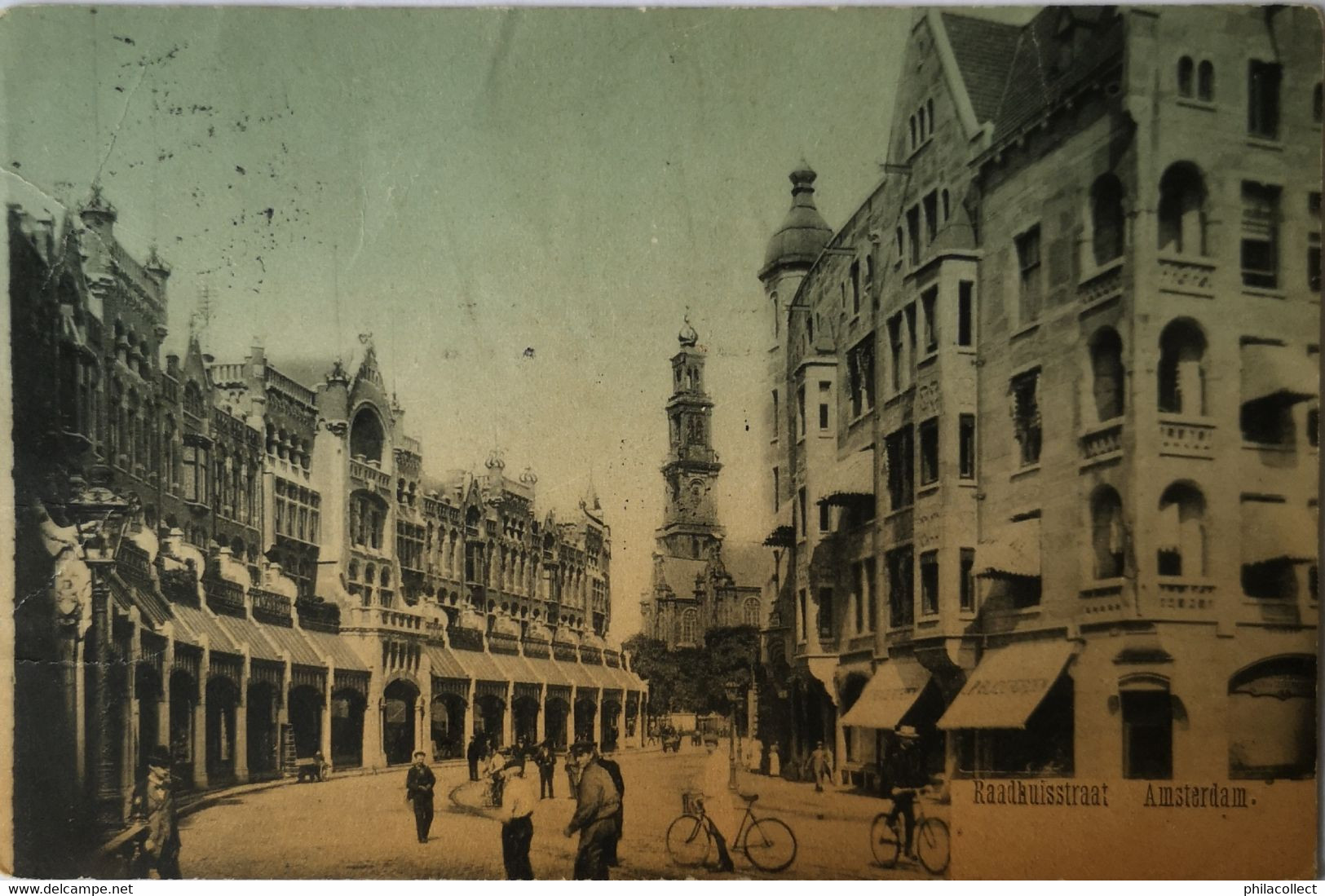 Amsterdam // Raadhuisstraat 1908 - Amsterdam
