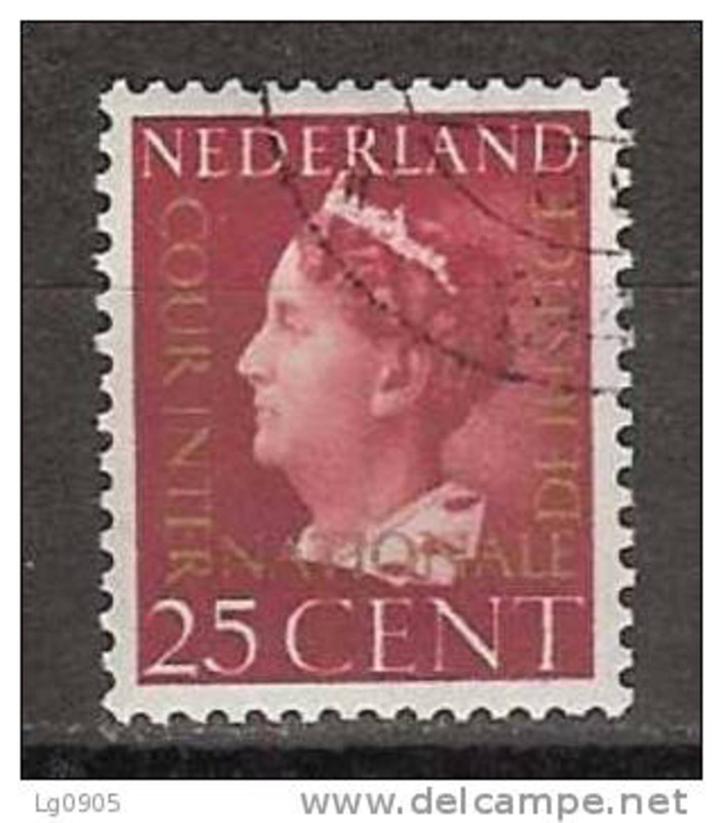 NVPH Nederland Netherlands Pays Bas Niederlande Holanda 24 Used Dienstzegel, Service Stamp, Timbre Cour, Sello Oficio - Service