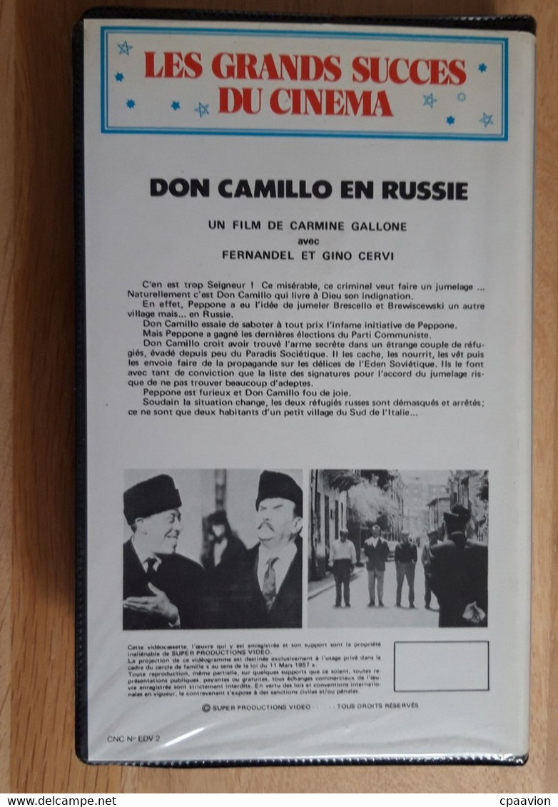 FERNANDEL; DON CAMILLO EN RUSSIE - Comédie