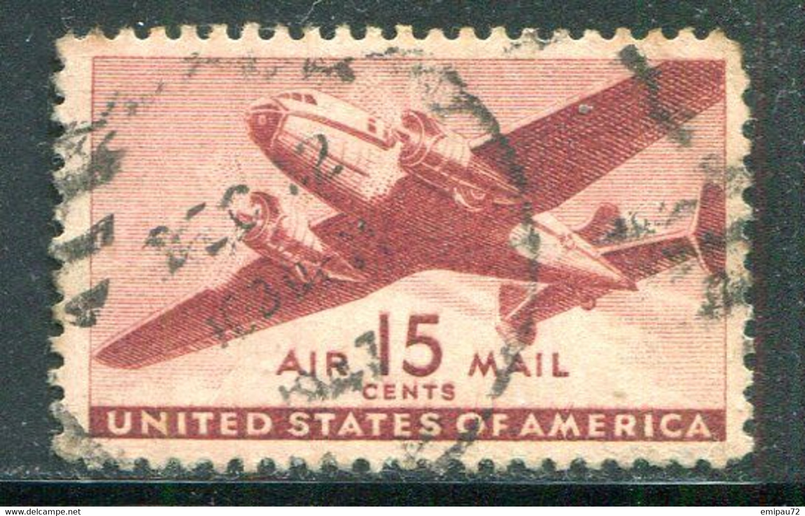 ETATS-UNIS- P.A Y&T N°29- Oblitéré - 2a. 1941-1960 Usados