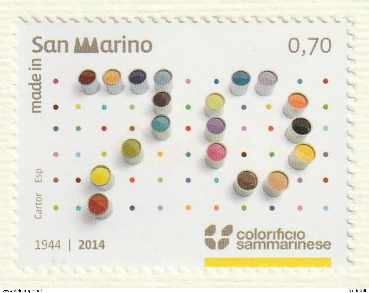 SAINT MARIN - N°2384 ** (2014) - Unused Stamps
